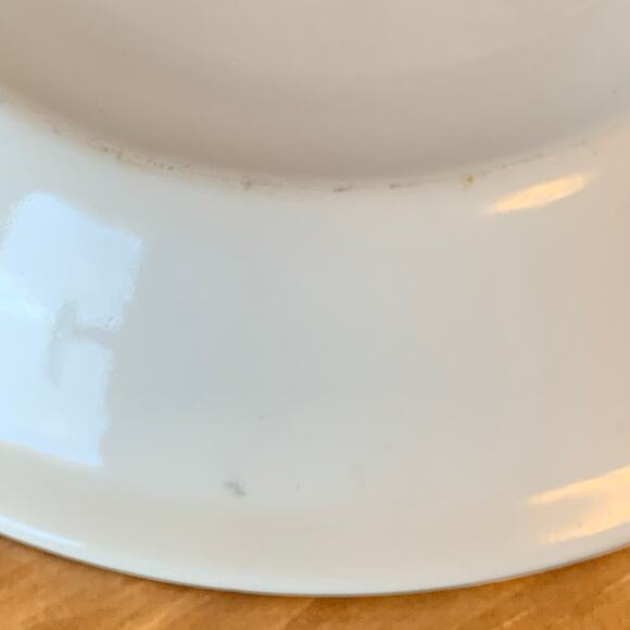 Watkins Stoneware Pumpkin Chiffon Recipe Deep Pie Plate 11" Recipe Vtg 1981 - Picture 10 of 12